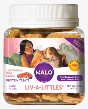 Liv A Littles<span Class='reg'>®</ - Halo Liv-a-littles Holistic Freeze Dried Dog Treats #716879