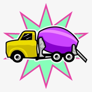 Cement Truck Star Clipart Png - Stop Sign Clip Art #716941
