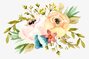 Watercolor Flower - Bridal Shower #717083