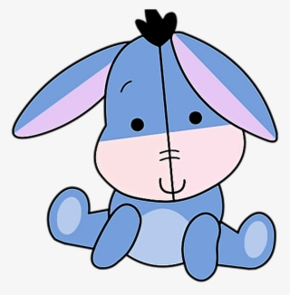 Winniethepooh Eeyore Ihoh Sticker - Stickers Tumblr De Disney #717124