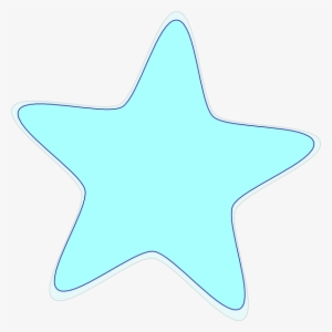 Light Blue Star Svg Clip Arts 594 X 595 Px #717200