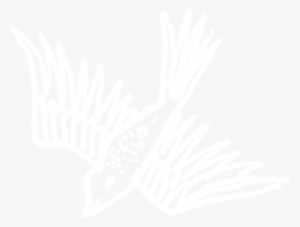 Bird White Small Wide - Unity Logo White Png #717247