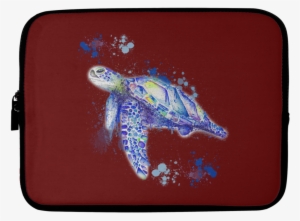 Watercolor Sea Turtle Laptop Sleeves - Laptop #717399
