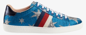 Gucci Wmns Ace Lurex 'starry Sky' - Gucci Gucci Star New Ace Sneaker Blue Stars Glitter #717506 Gucci Wmns Ace Lurex 'starry Sky' - Gucci Gucci Star New Ace Sneaker Blue Stars Glitter #717506