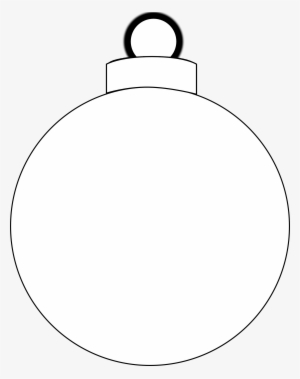 Pink Christmas Ornament Png Graphic Black And White - Christmas Ball ...