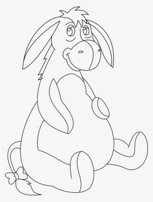 Eeyore Vectors - Line Art #717783