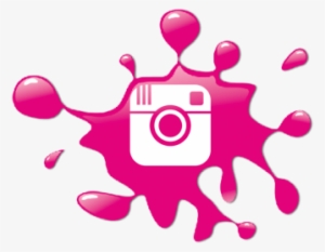 Instagram Services - Blue Paint Splash Clipart #717785