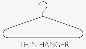 This Free Icons Png Design Of Thin Cloth Hanger #717786