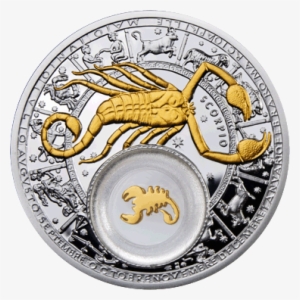 By 2013 20roubles Scorpio B - Silver Coin Scorpio #717834