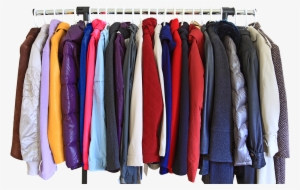 An Assortment Of Coats - Coat Rack With Coats #718065