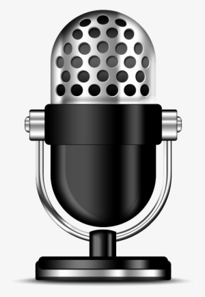 Radio Station Microphone Png Transparent - Microphone Clipart Png #718791
