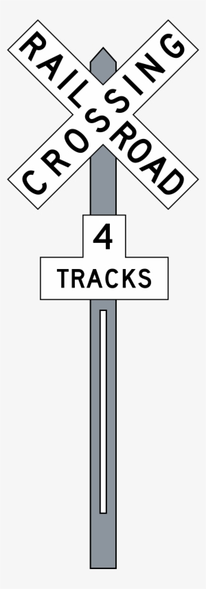 Railroad Tracks Transparent Background Png Images - Rail Road Crossing Sticker #719985