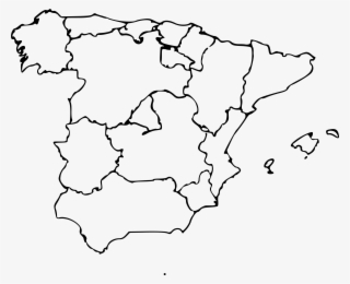 This Free Icons Png Design Of Map Of Spain #7101150