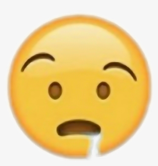 Drooling Emoji Png #7101300