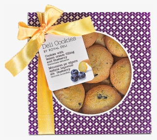 Lemon Cream & Blueberry Filled Cookies #7106322