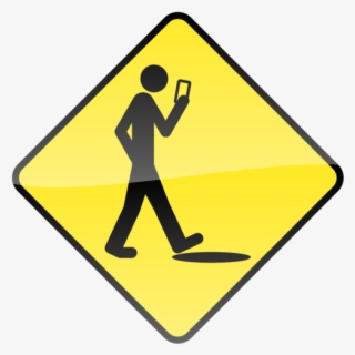 Smart Phone, Stupid Human Vector Sign #7107026