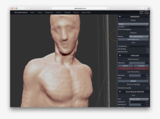 There's A Sculpting Tool Called Sculptgl , It's Totally #7107737