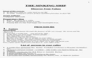 The Sinking Ship #7108528