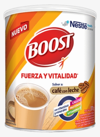 Boost Café Con Leche Lata 370g #7108585
