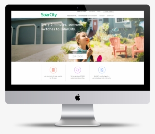Solarcity's Website Before The Redesign #7111409