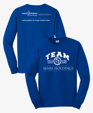 2015 March Of Dimes Sears Holding Long Sleeve Tees #7114392