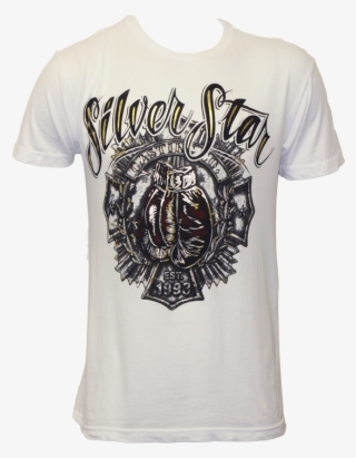 Silver Star Knockout Premium Tee White #7121275