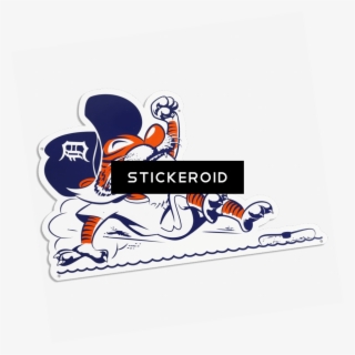 Detroit Tigers Sign Sticker #7124551