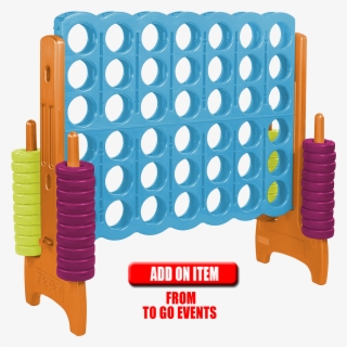 Jumbo Connect Four Is A Great Add On Item #7125134