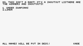 Shout-out List #7125892