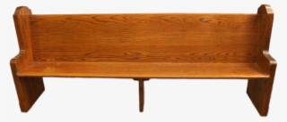 Antique Church Pew #7127860