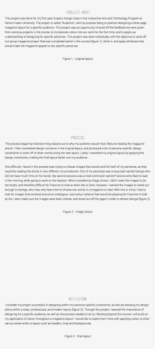 Project Brief This Project Was Done For My First Year #7129200