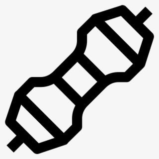 The Resistor Is Shaped Like A Bow Tie With Two Strings #7129522