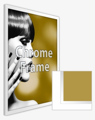 Framed Substrate Print Chrome #7131513