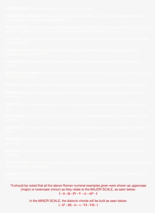 Key Words Modulation The Act Of Changing From One Key #7133359