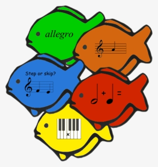 Fish Music Flashcards That Can Be A Fun Carnival Game #7135335