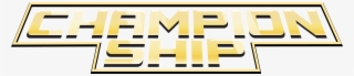 Champion Ship Logo #7137338