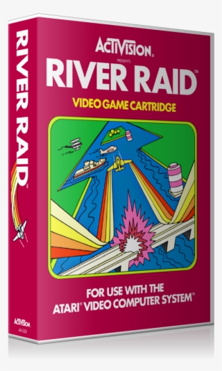 River Raid 2 Atari 2600 Game Cover To Fit A Ugc Style #7140140