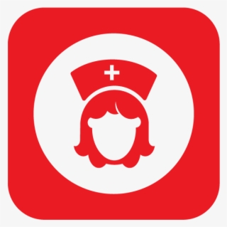 Little Icon Red Nurse Icon #7142180