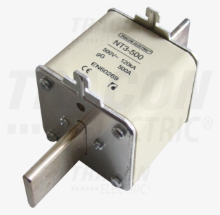 Nh Fuse, 500v Ac, 400a, 3, 120ka, Gg, Nt Blade Fuse #7144159