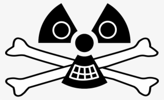 Free Radioactive Skull With Bones #7145009