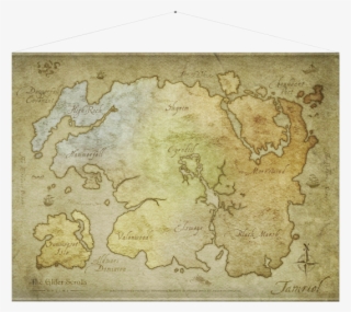 The Elder Scrolls Online Wallscroll Map #7146998