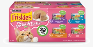 Friskies Pate Surfin' & Turfin' Favorites Adult Wet #7147390