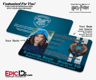 Hogwarts School 'ravenclaw' Harry Potter Inspired Student #7149056
