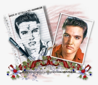 Drawing Elvis Presley #7150303