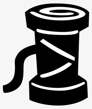 Vector Illustration Of Spool Of Fine Cord Thread Of #7155406