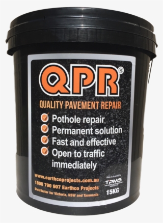 Qpr Easy To Use And Store, Permanent Pothole Repair #7158338