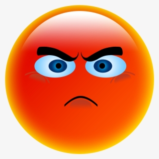 Clipart Transparent Stock Anger Smiley Emoticon Face #7159292