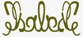 This Free Icons Png Design Of Ambigramme Isabelle #7159293