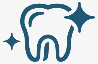 The Right Dentist Sparkle Tooth 001 Blue #7160694