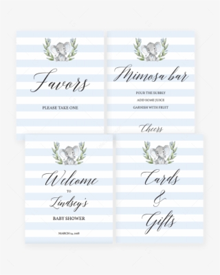 Printable Baby Boy Shower Decor Package By Littlesizzle #7161549